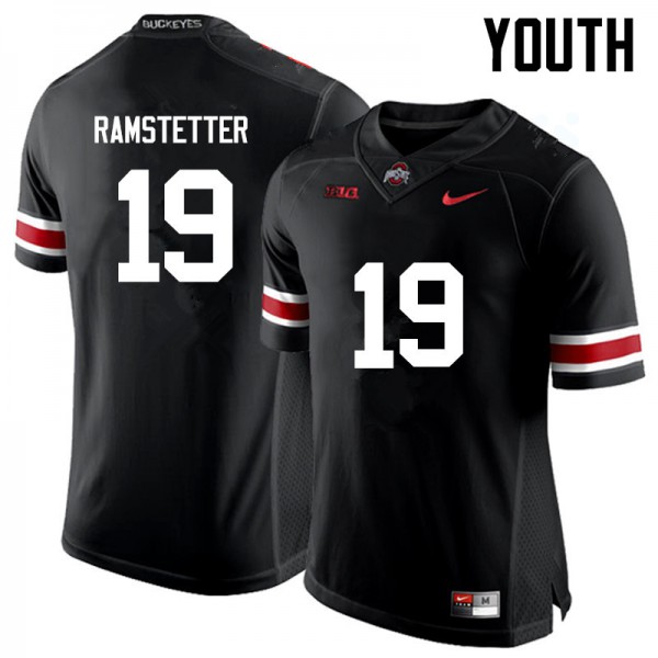 Ohio State Buckeyes #19 Joe Ramstetter Youth Official Jersey Black